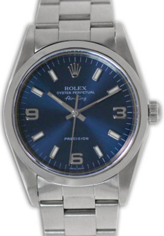 Pre-Owned Rolex Air King 14000M Steel Year 2005 3049WR